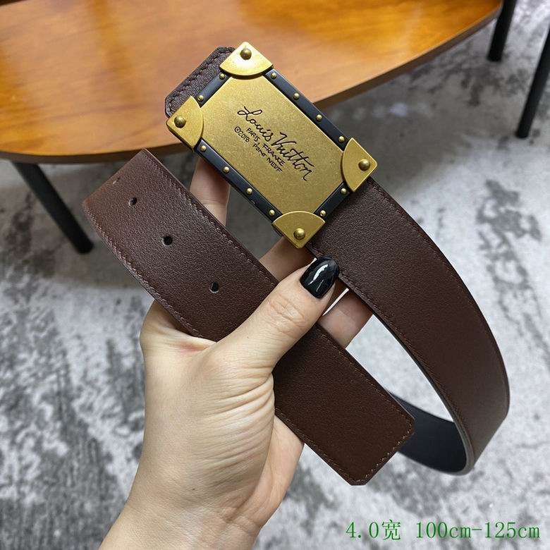 LV Belt 40mmX95-125CM 7D (739)